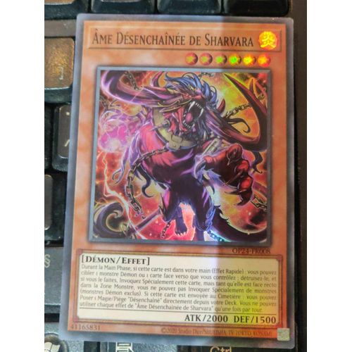 Yu Gi Oh Op24 Fr008 Ame Desenchainée De Sharvara Super Rare