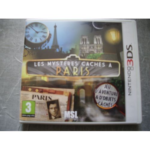 Les Mystères Cachés À Paris 3ds