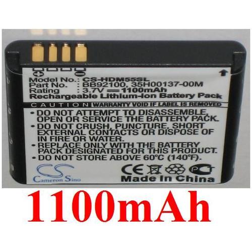 Batterie Pour Htc Hd Mini, Htc T5555, P/N: 35h00137-00m, Ba S430, Bb92100 **1100mah**