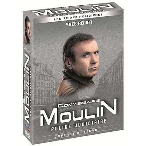 Commissaire Moulin, Police Judiciaire - Coffret 2 - 12 Dvd - Pack