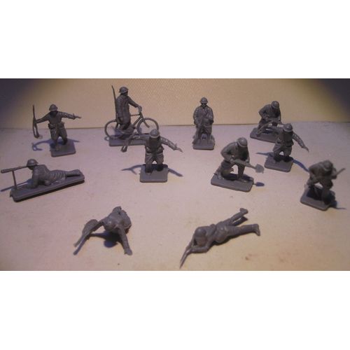 Airfix  - French Infantry / Infanterie Française 14/18 - S1728  - Ech:1/76 (Ho Scale)  - Années 70's