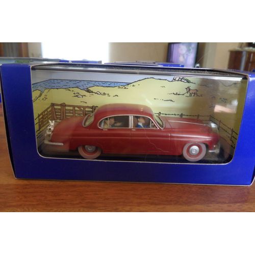 Voiture Tintin Atlas- "L'ile Noire" - Echelle 1/4-Atlas