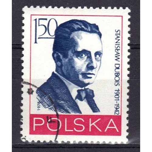 Pologne 1978 : Personnalité Du Mouvement Ouvrier :Stanislaw Dubois (1901-1942) - Timbre Oblitéré