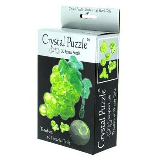 Puzzle 3d - 46 Pièces - Grappe De Raisin : Vert
