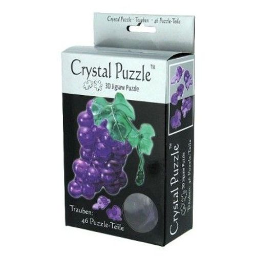 Puzzle 3d - 46 Pièces - Grappe De Raisin : Violet