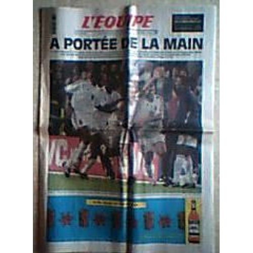 L'equipe  N° 16840 : A Portee De La Main