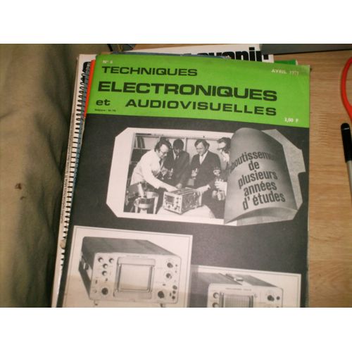 Techniques Electroniques Et Audiovisuelles Techniques Electroniques Et Audiovisuelles