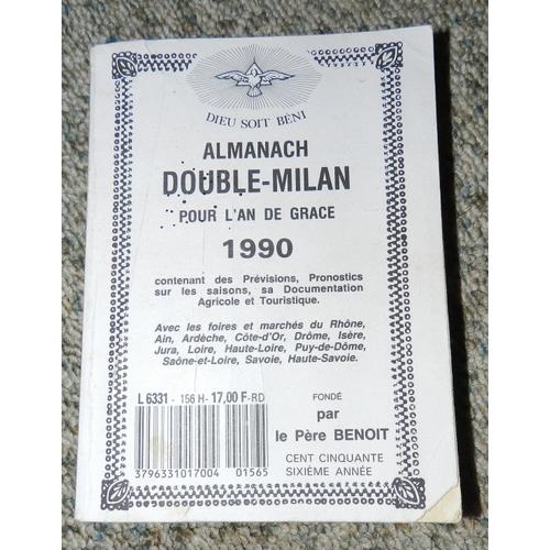 Almanach Double-Milan 1990