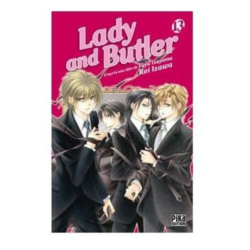 Manga Lady And Butler Tome 13 En Francais Collection Shojo Tankobon De Rei Izawa Fuyu Tsuyama Editeur Pika Academie Soseikan Ecol Pensionnt Romance Hakuô Sendô Ryô Iori Hayato Bande Dessinee