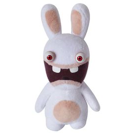 Les Lapins Cretins - Peluche Beanie Bouche Ouverte 19 Cm
