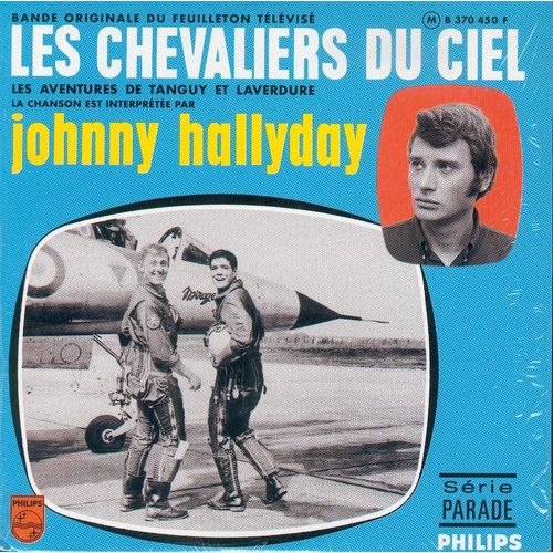 Johnny Hallyday - Les Chevaliers Du Ciel - Rare Cd Single