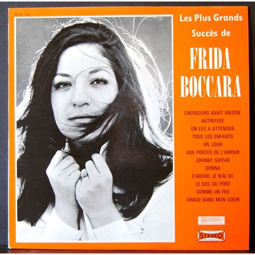 Musdcv  1162  -  Les Plus Grands Succès De Frida Boccara  -     (Voir Titres De Cet Album Ci-Dessous)