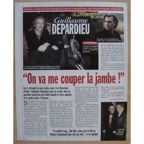 Ici Paris N 3010 Coupure De Presse Guillaume Depardieu Rakuten