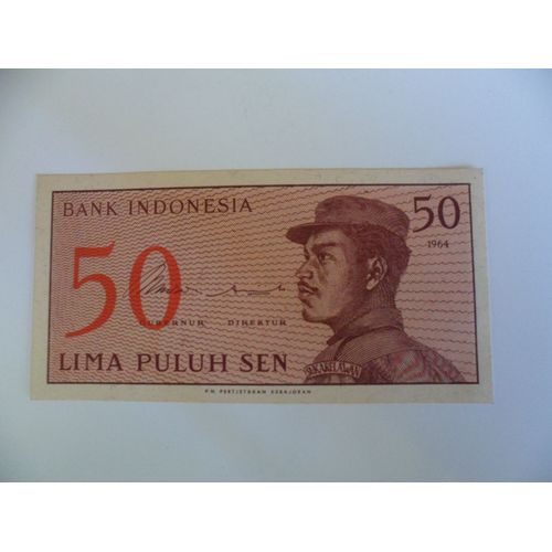 Indonesie 50sen 1964  Neuf / Unc !!