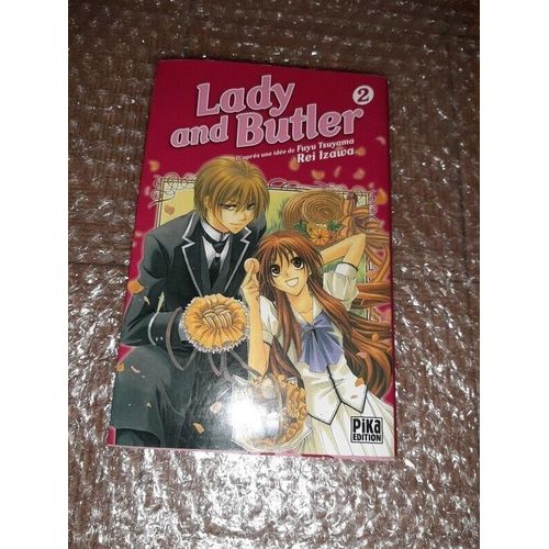 Manga Lady & Butler Tome 2 Francais Collection Shojo Tankobon De Rei Izawa Fuyu Tsuyama Editeur Pika Bande Dessinee Japon Academie Soseikan Ecole Pensionnat Romance Hakuô Sendô Ryô Iori Hayato Étudian