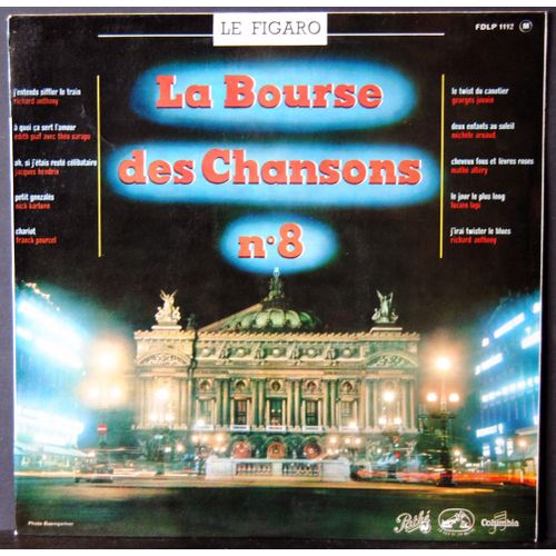 Pathe  1112  - La Bourse  Des Chansons  N°8  -   (Voir Titres De Cet Album Ci-Dessous)