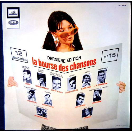 Pathe  40146  -  La Bourse  Des Chansons  N°15 -  (Voir Titres De Cet Album Ci-Dessous)