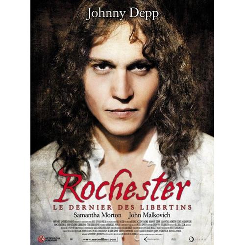 Rochester, Le Dernier Des Libertins (The Libertine) - Véritable Affiche De Cinéma Pliée - Format 40x60 Cm -De Laurence Dunmore Avec Johnny Depp, Samantha Morton,  John Malkovich, Rosamund Pike -2006