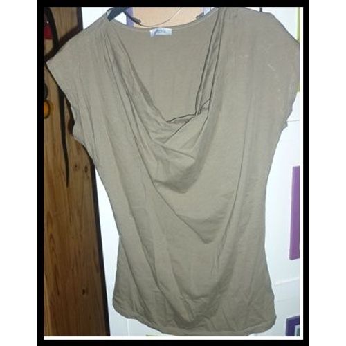 Tee Shirt Kaki Pimikie T 38 Col Bayant