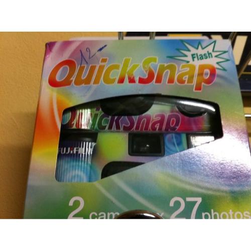 Pack de 2 Fujifilm Quicksnap Flash 27 poses