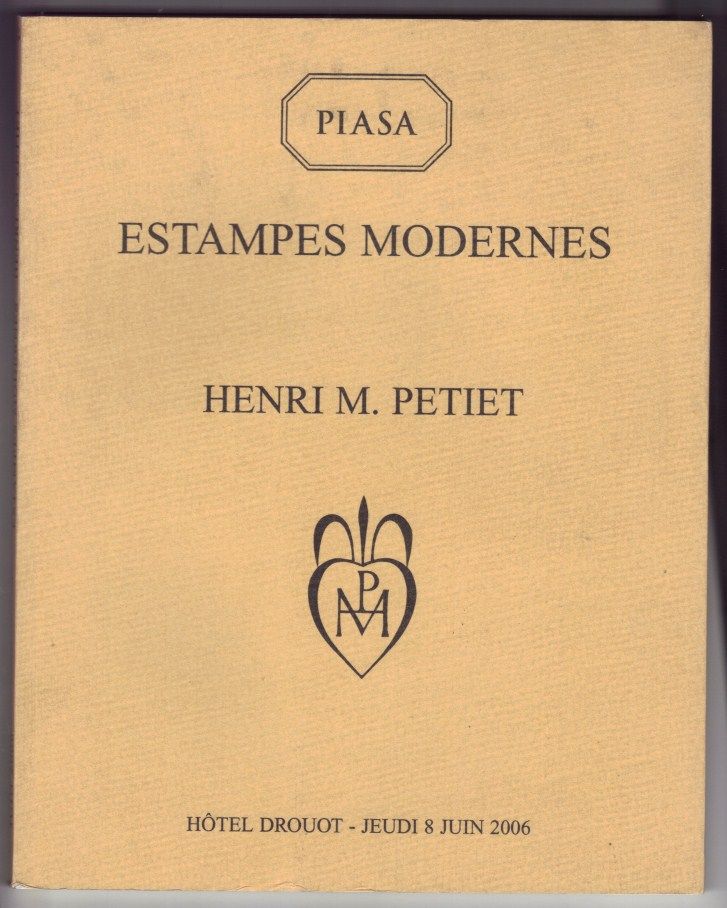 Estampes Modernes - Henri M - Petiet - [Appian - Asselin - Berton - Besnard - Bonnard - Braque - Dali - Daumier - Degas - Derain - Dubreuil - Dufresne - Dufy - Gauguin - Gromaire - Jourdain ... d'occasion  