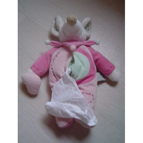 Souris Leonie Avec Mouchoir 32 Cm Doudou Et Compagnie