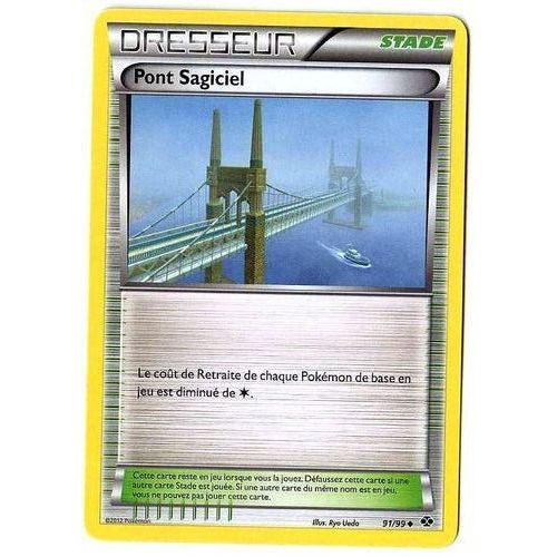Dresseur Pont Sagiciel 91/99 - Pokemon Noir Et Blanc Destinées Futures