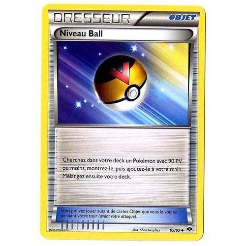 Dresseur Niveau Ball 89/99 - Pokemon Noir Et Blanc Destinées Futures