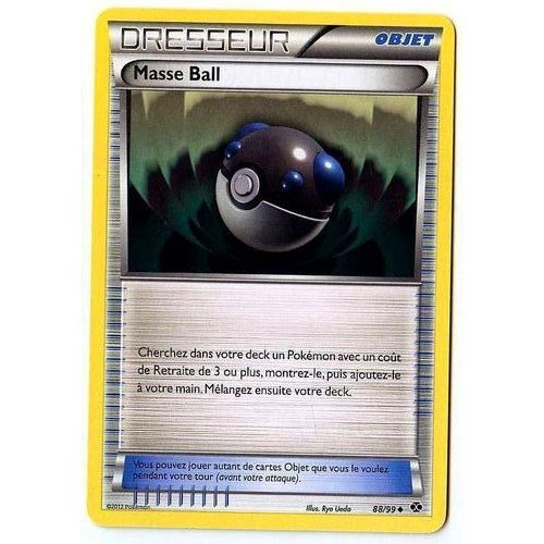 Dresseur Masse Ball 88/99 - Pokemon Noir Et Blanc Destinées Futures