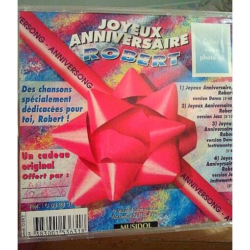 Joyeux Anniversaire Robert Cd Rakuten