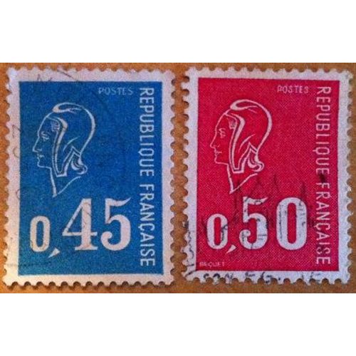 Timbres De 1971 En Très Bon État N°1663,1664.
