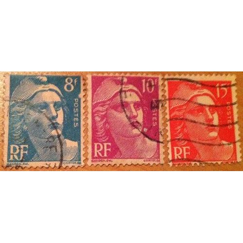 Timbres De 1948 En Très Bon État N°810,811,813.