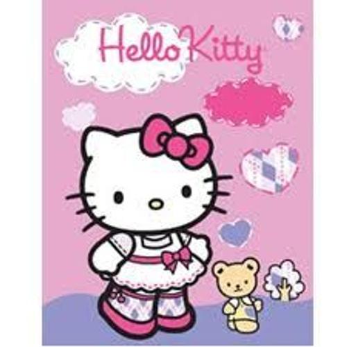 Plaid Polaire Hello Kitty