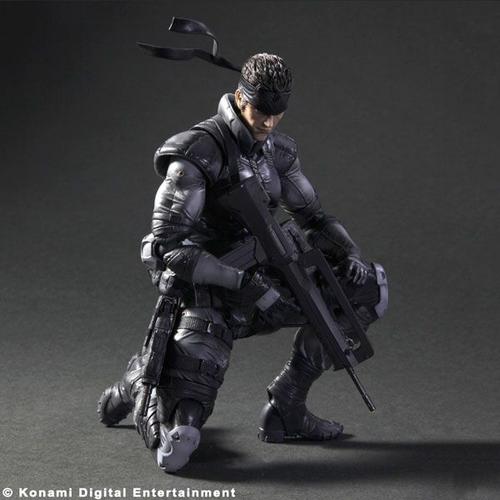 metal gear solid snake action figure