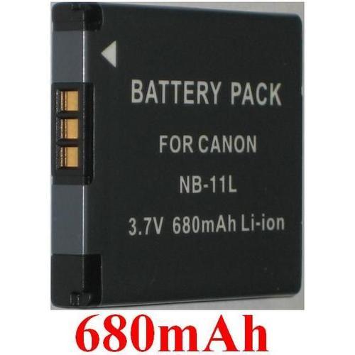 Batterie Pour CANON NB-11L NB11L Powershot ELPH 110 HS, A2300 A2400IS A3400IS A4000IS, IXUS 125HS 24