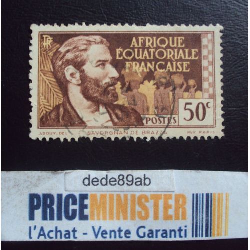 Afrique Equatoriale Française..50c Savorgnan De Brazza..Oblitéré.