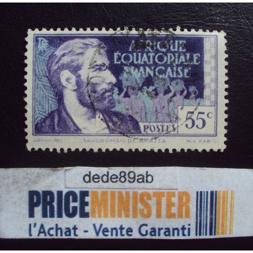 Afrique Equatoriale Française..55c Savorgnan De Brazza.. Oblitéré.