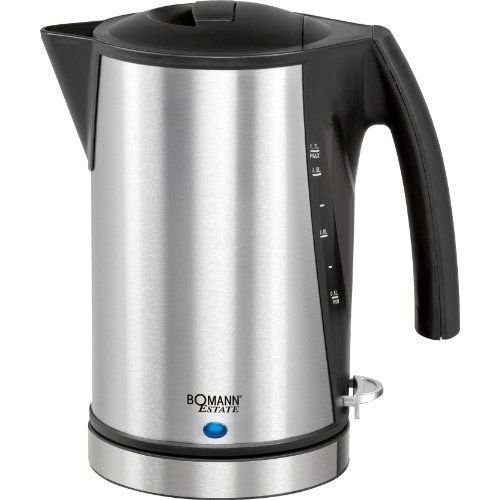 Bomann WKS 1356 CB - Bouilloire - 1.7 litres - 2.2 kWatt - acier inoxydable