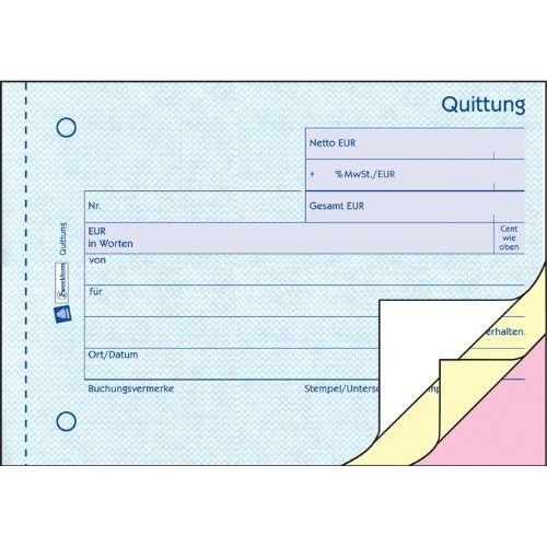 Avery Zweckform Formularbuch "Quittung Mit Mwst.", Sd