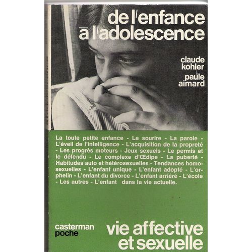 De L'enfance À L'adolescence