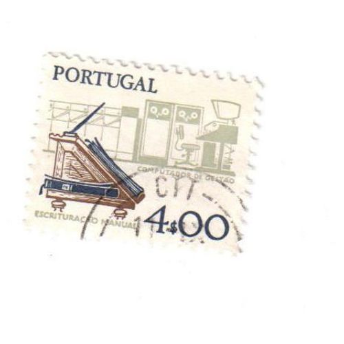 Timbre Oblitéré : Portugal