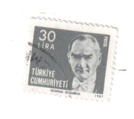 Timbre Oblitéré : Turquie