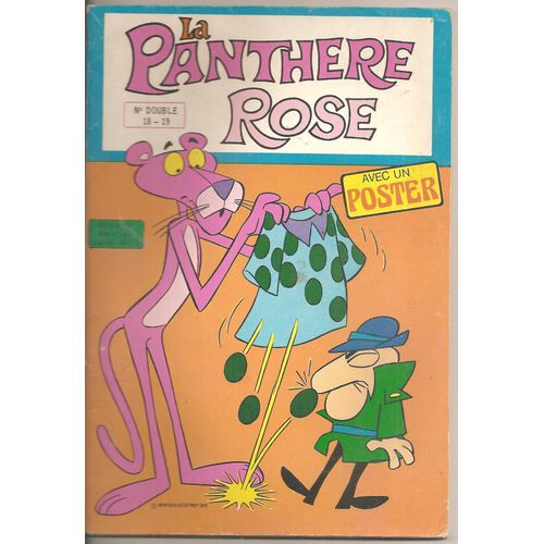 La Panthère Rose N° Double 18 - 19 ( Mars 1976 ) : Avec Un Poster