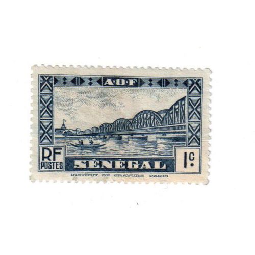 Timbre : Sénégal (A.O.F.)