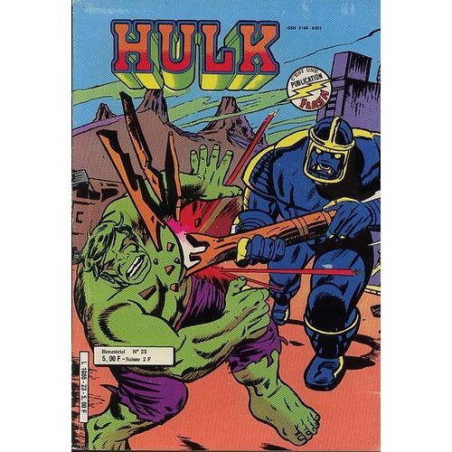 Hulk N° 23 : "  Ne M'abandonnez Pas ! " ( Sal Buscema - Len Wein ) + Captain America