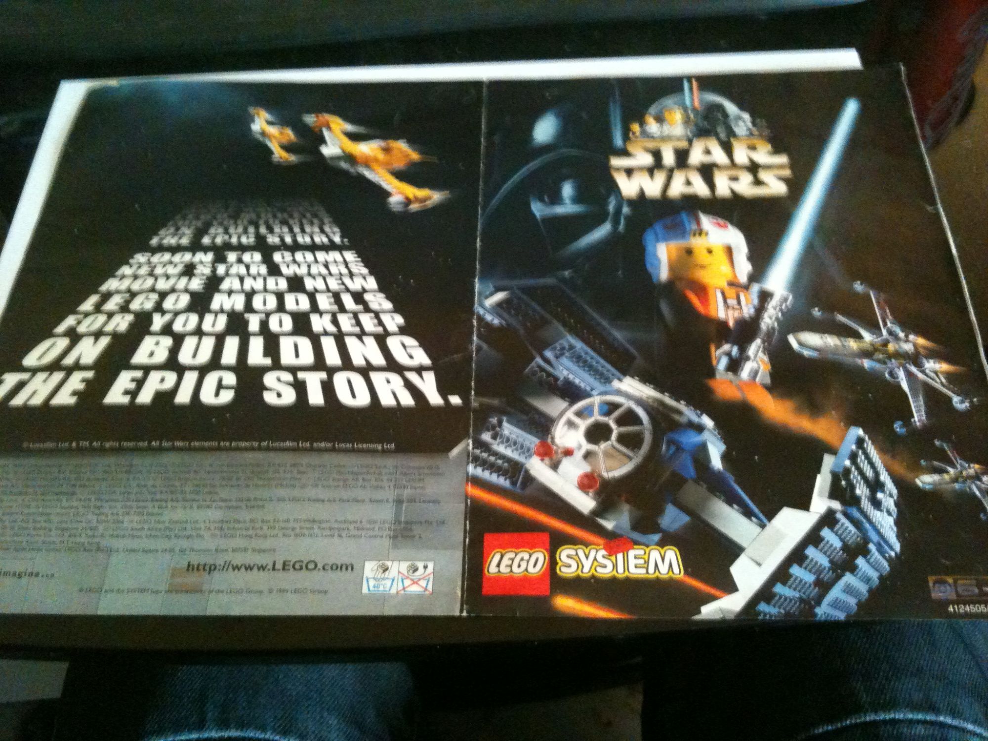 Publicité Lego Star Wars