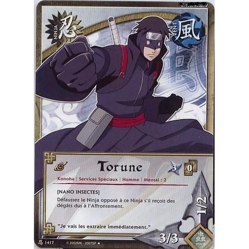 Torune, Ninja N° 1417, Carte Naruto Shippuden Vf