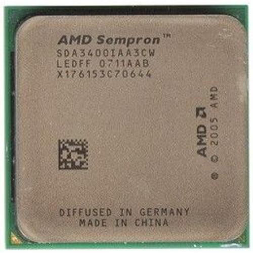 Processeur - AMD Sempron 64 3400+ - 1.8 GHz - Socket AM2 - L2 256 ko