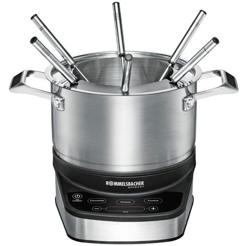 Rommelsbacher F 1200 Appareil à fondue raclette et wok 1.5 L 6 personnes