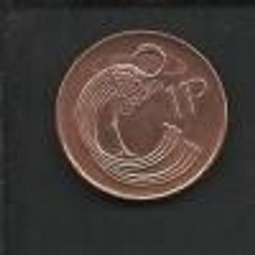 Irlande - Eire = 1 Pingin De 1982 Harpe Et Paon